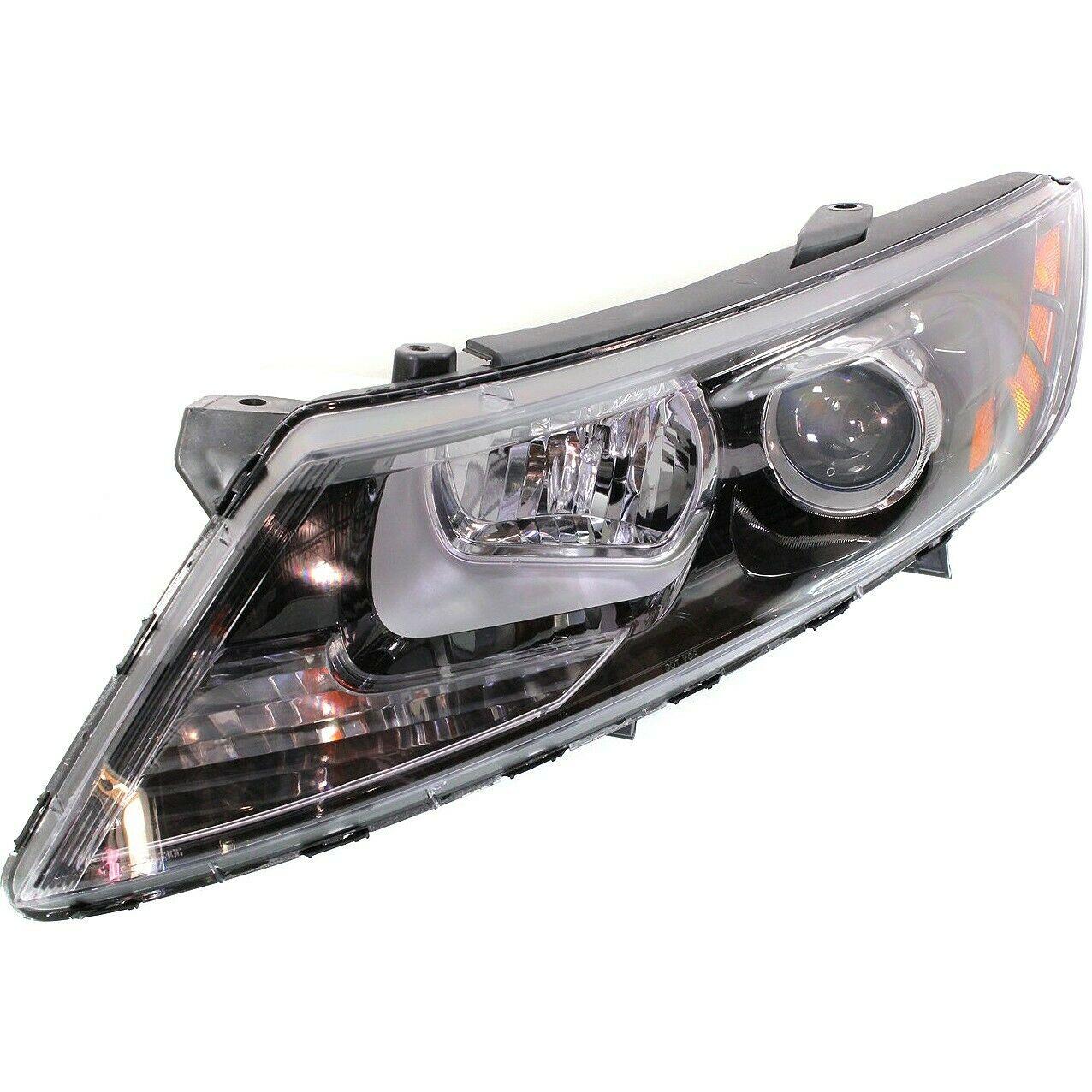 2012-2013 Kia Optima Head Lamp Driver Side Halogen , KI2502157. Direct fit for easy installation.