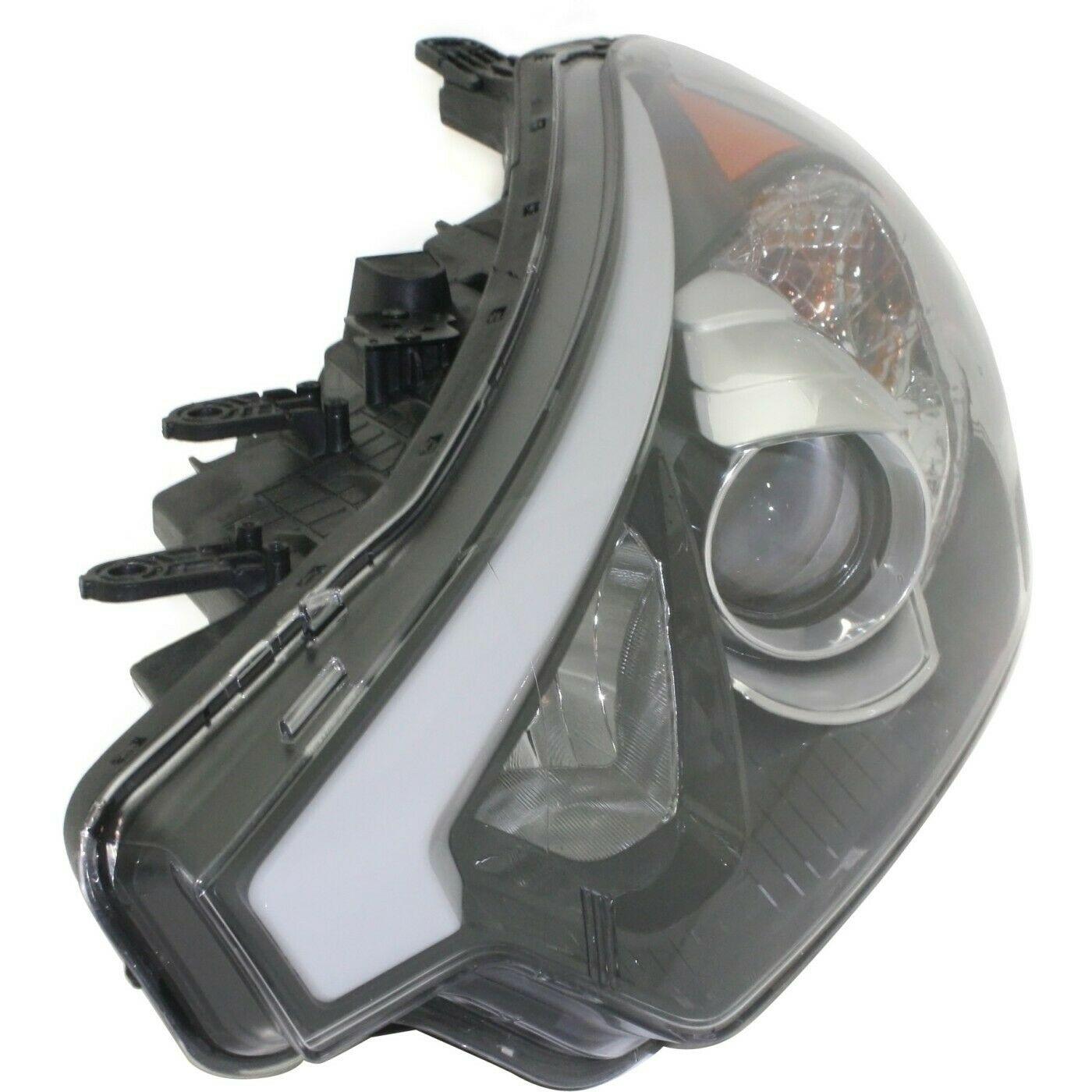 2014-2016 Kia Forte Head Lamp Driver Side Halogen Without Led Position Lamp , KI2502170. Angle view for visual reference.