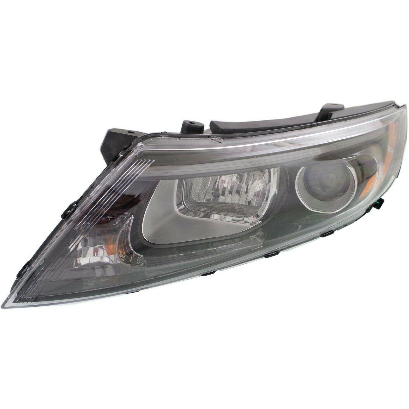 2014-2015 Kia Optima Head Lamp Driver Side , KI2502175. Side view of the replacement part.