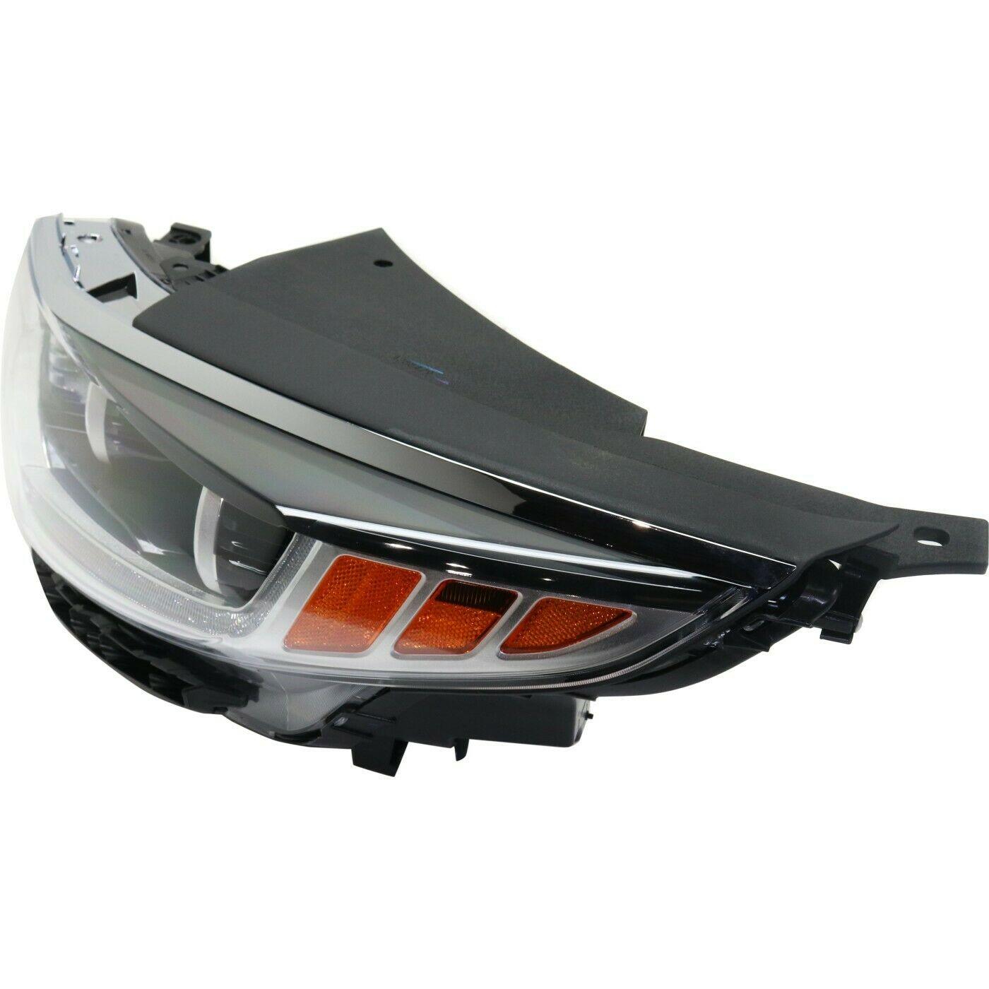 2016-2018 Kia Optima Head Lamp Driver Side Halogen With Drl , KI2502197. Designed for OEM alignment.