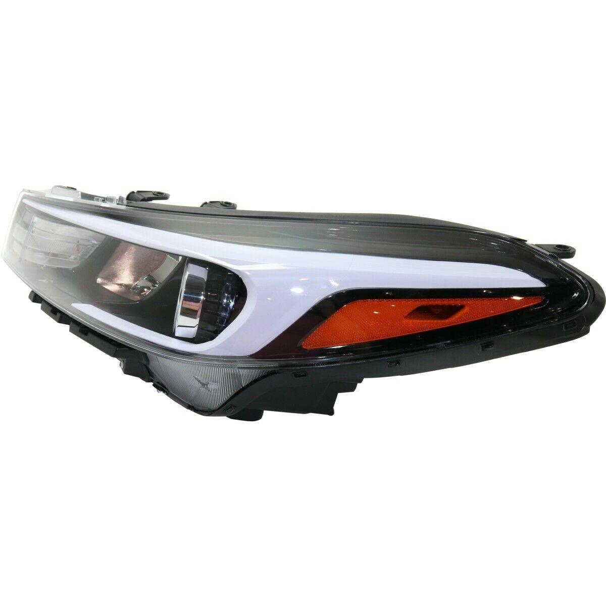 2017-2018 Kia Forte Head Lamp Driver Side Halogen Without Led , KI2502201. Lightweight yet durable construction.