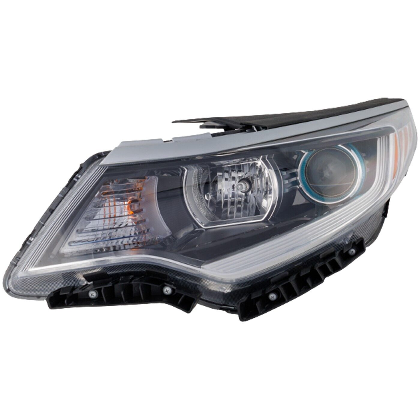 2016-2019 Kia Optima Hybrid Head Lamp Driver Side Halogen Without Led Drl , KI2502219. High-strength and long-lasting.