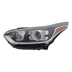 2019-2021 Kia Forte Head Lamp Driver Side Halogen With Led Drl , KI2502241. Factory-style replacement part.