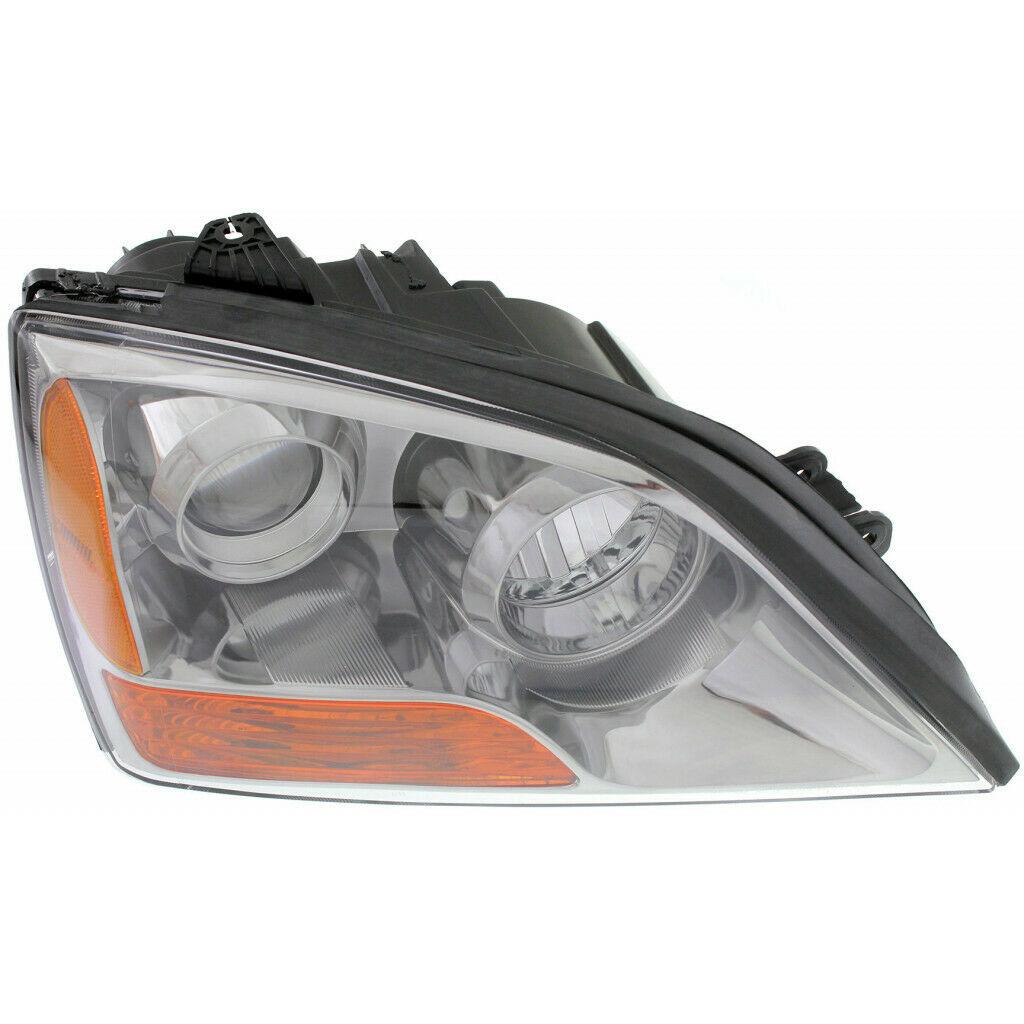 2007 Kia Sorento Head Lamp Passenger Side , KI2503126. Angle view for visual reference.