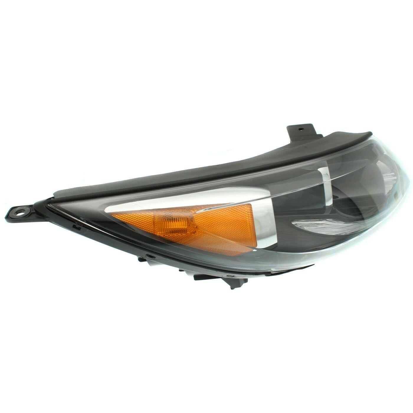 2013-2016 Kia Sportage Head Lamp Passenger Side With Led Accent Light , KI2503177. OEM-style replacement.