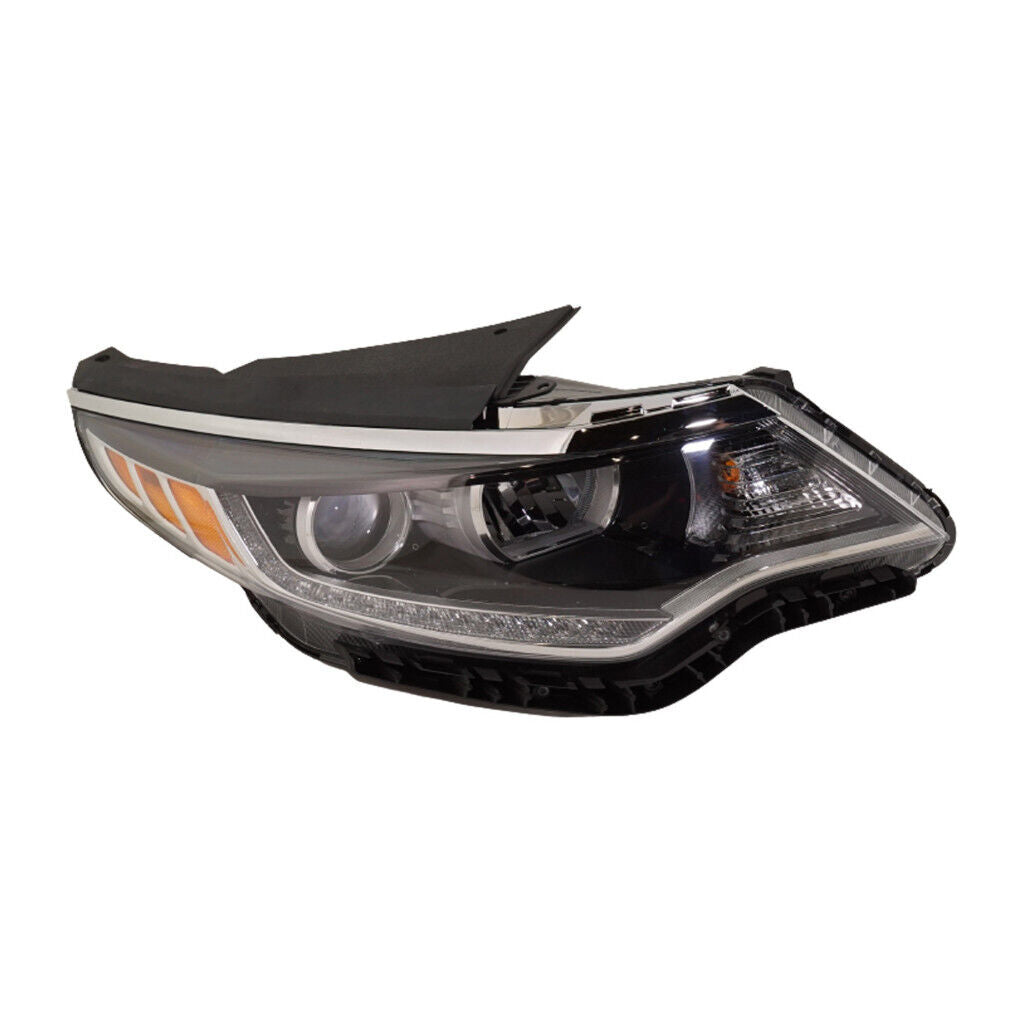 2018 Kia Optima Head Lamp Passenger Side Halogen With Led/Drl , KI2503225. OEM-quality exterior component.