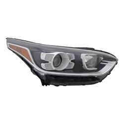 2019-2021 Kia Forte Head Lamp Passenger Side Halogen With Led Drl , KI2503241. OEM-quality exterior component.