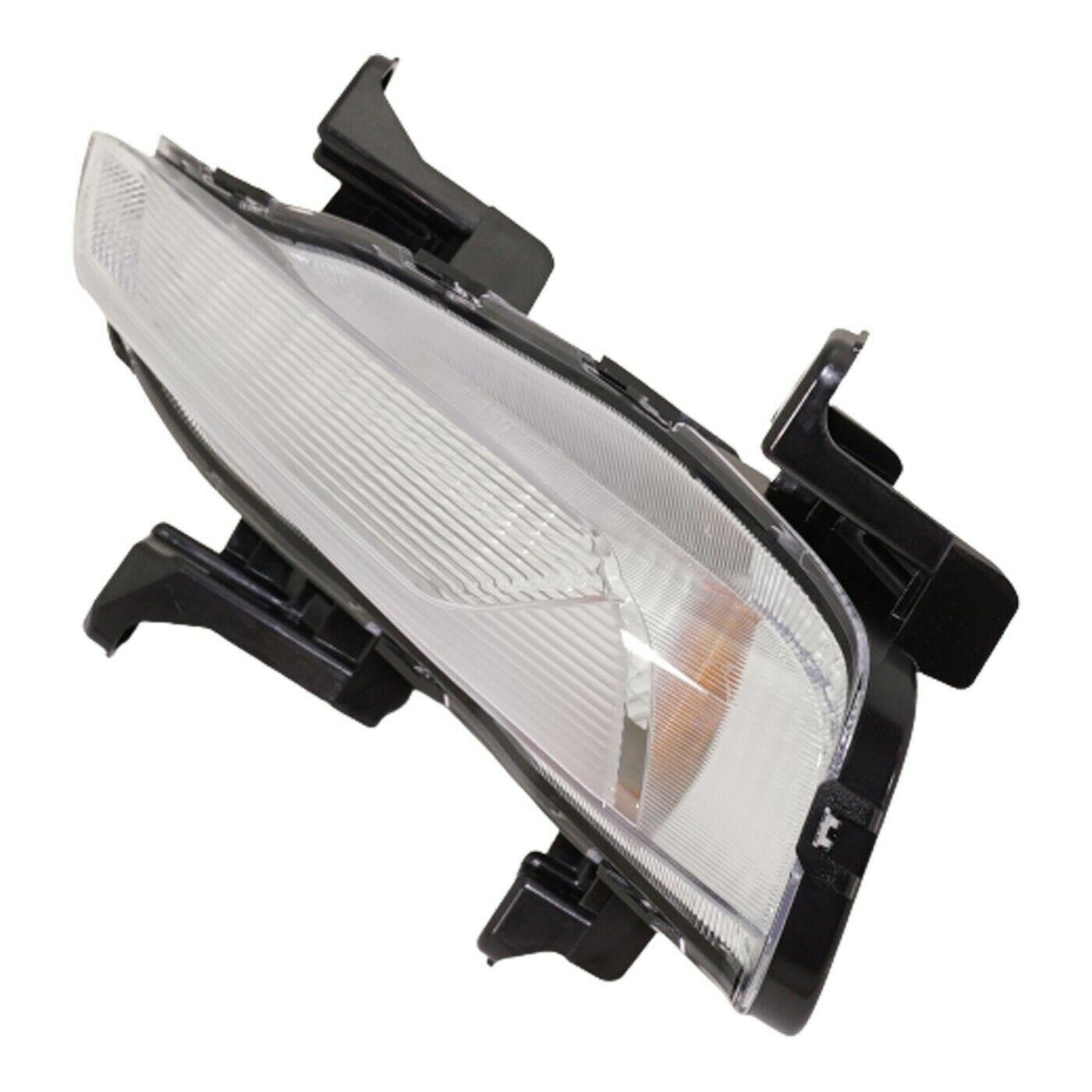 2019 Kia Optima Signal Lamp Front Driver Side Without Fogs , KI2530105. Side view of the replacement part.
