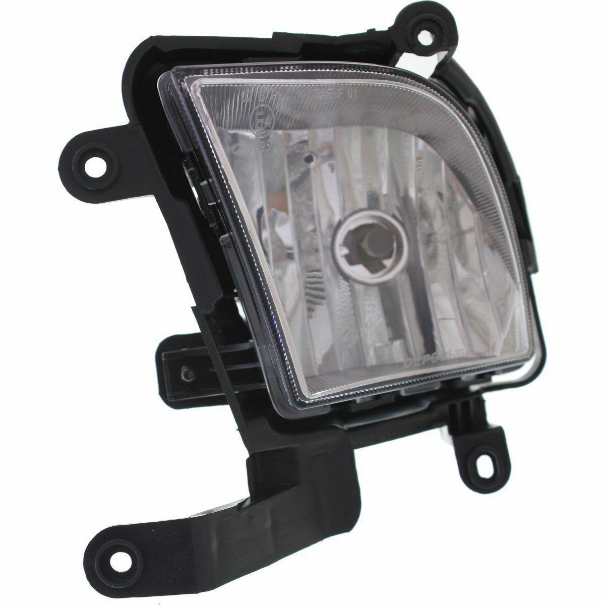 2010 Kia Forte Fog Lamp Front Driver Side , KI2592120. Designed for OEM alignment.