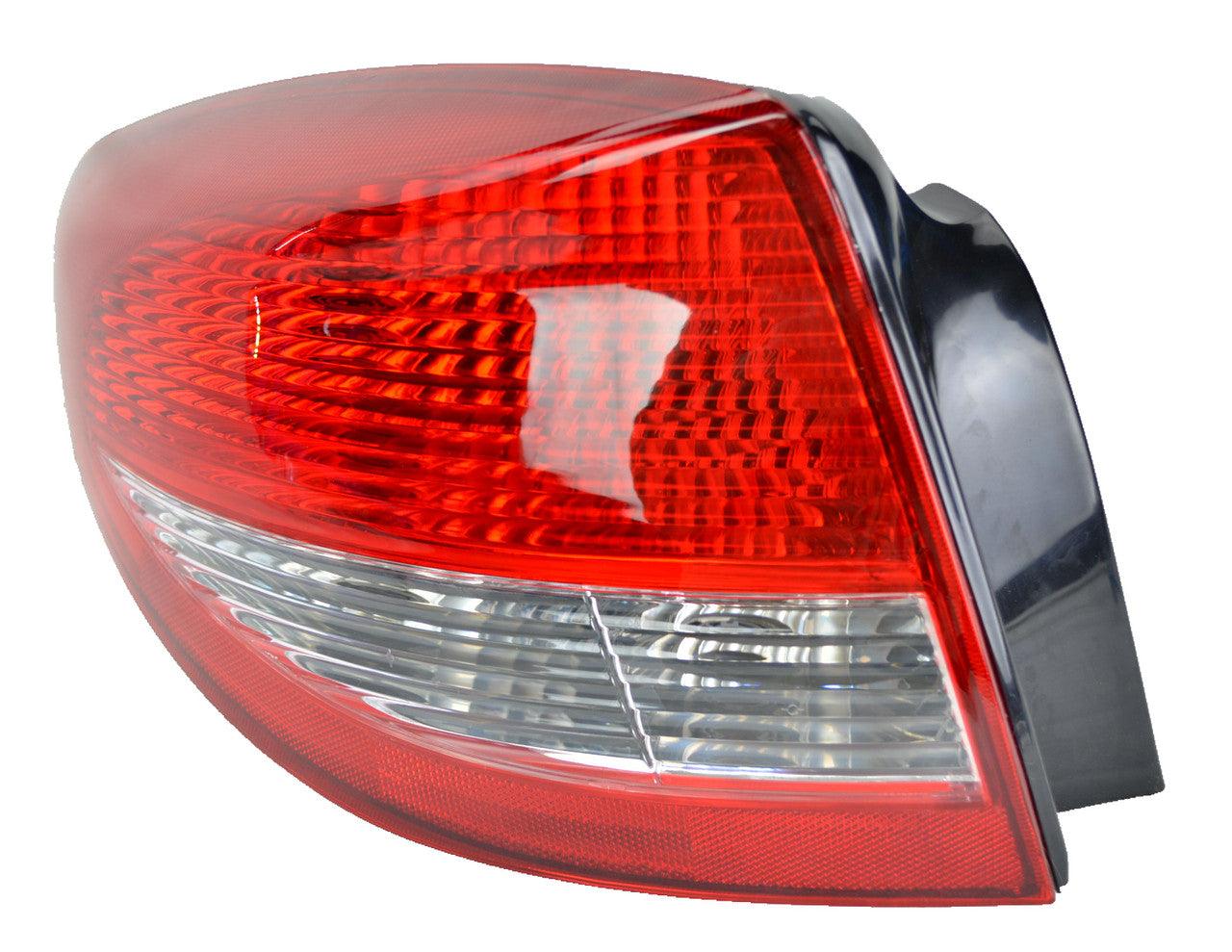 2003-2005 Kia Rio Sedan Tail Lamp Driver Side , KI2800113. Side view of the replacement part.
