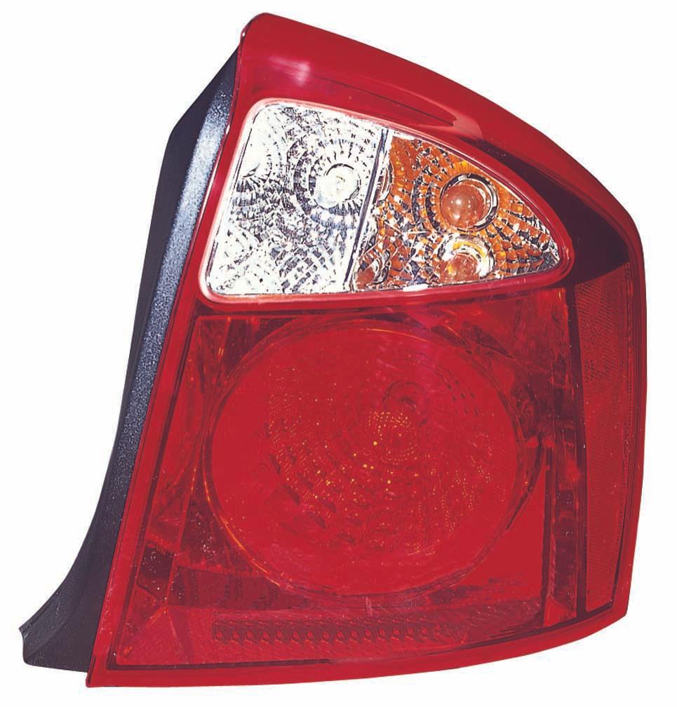 2004-2006 Kia Spectra Tail Lamp Passenger Side , KI2801123. Replacement part ready for install.