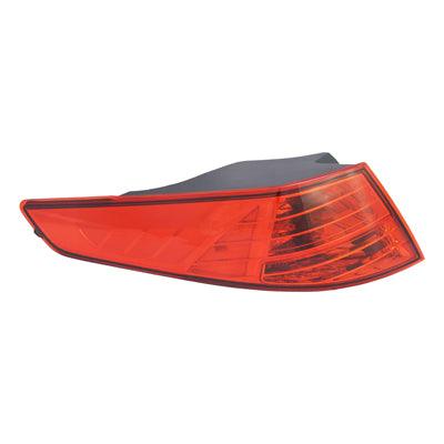 2011-2013 Kia Optima Tail Lamp Driver Side Without Led , KI2804106. Lightweight yet durable construction.