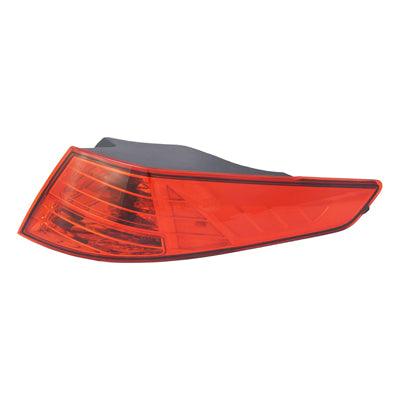 2011-2013 Kia Optima Tail Lamp Passenger Side Without Led , KI2805106. Exact fit for vehicle restoration.