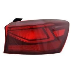 2019-2023 Kia Forte Tail Lamp Passenger Side Without Led Fe/Lxs Model , KI2805156. Precision fitment for collision repair.