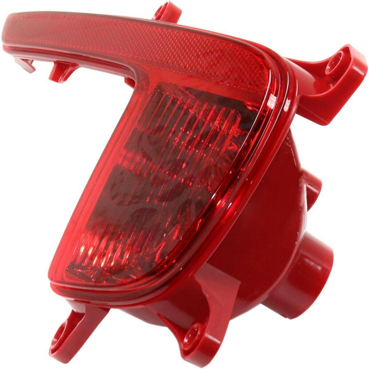 2016-2017 Kia Rio Hatchback Fog Lamp Rear Passenger Side , KI2893101. Side view of the replacement part.