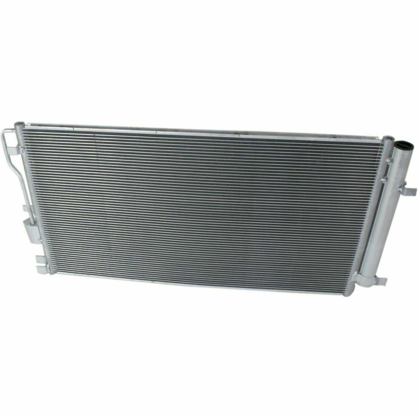 2017-2019 Kia Sportage Condenser , KI3030142. Angle view for visual reference.