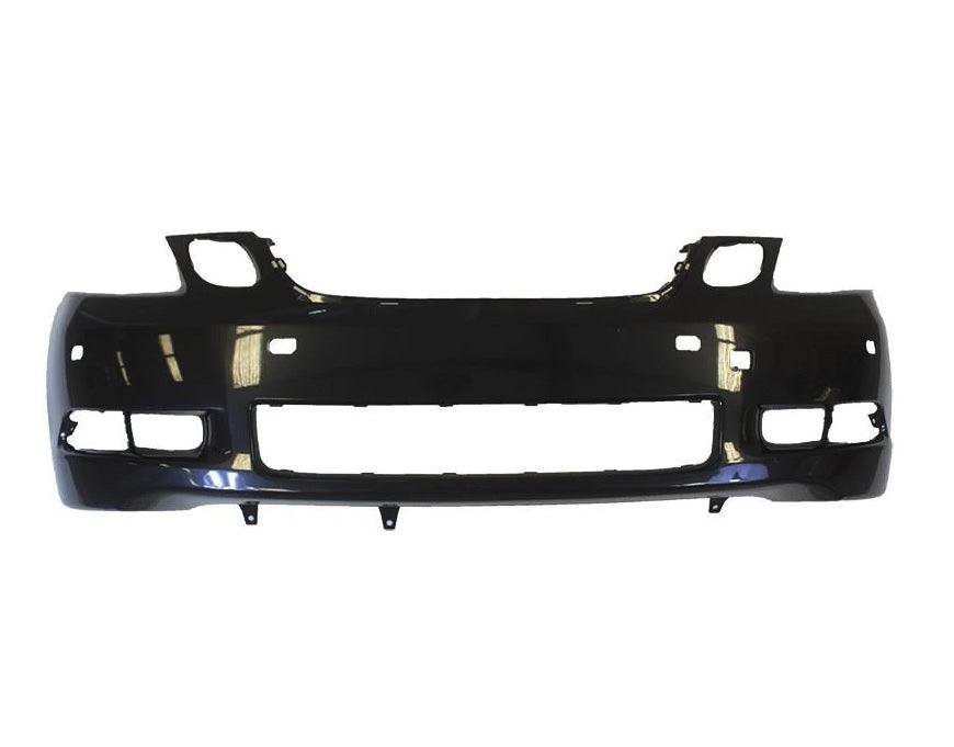 2008-2011 Lexus GS460 Front Bumper Primed Without Sensor With Washer , LX1000175. Designed for OEM alignment.