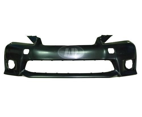 2011-2013 Lexus CT200H Front Bumper , LX1000237. OEM-style replacement.