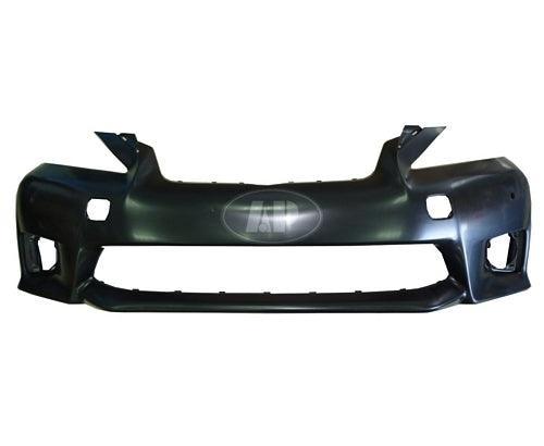 2011-2013 Lexus CT200H Front Bumper , LX1000238. Factory-style replacement part.