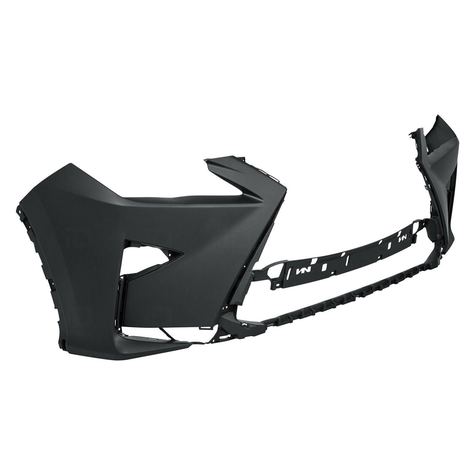2018-2019 Lexus RX450HL Front Bumper Primed Without Sensor/Washer Model , LX1000313. Designed for OEM alignment.