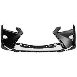 2018-2019 Lexus RX450HL Front Bumper Primed With Sensor/Washer Model , LX1000316. Installed view for reference.