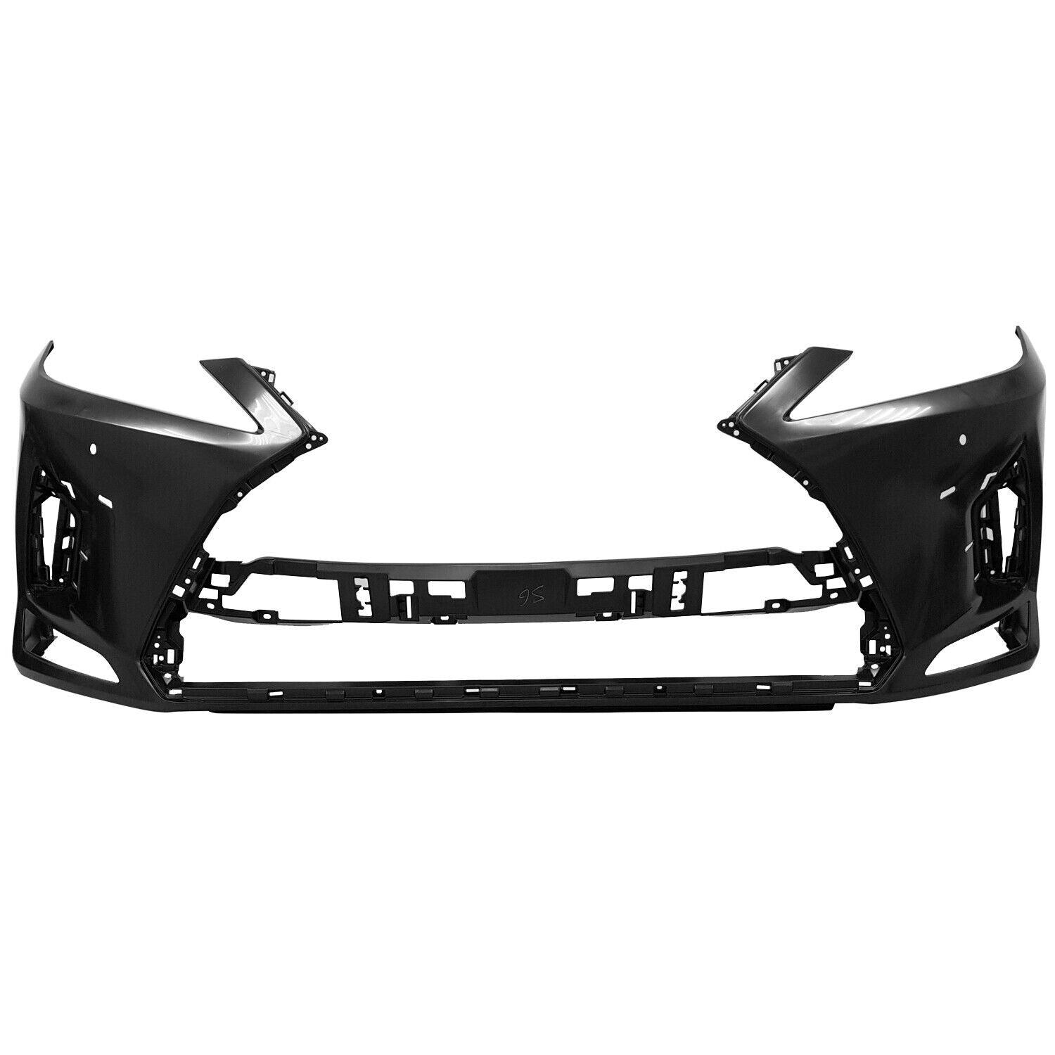 2020-2022 Lexus RX350 Front Bumper Primed Without Washer With Sensor/F-Sport , LX1000381. Precision fitment for collision repair.
