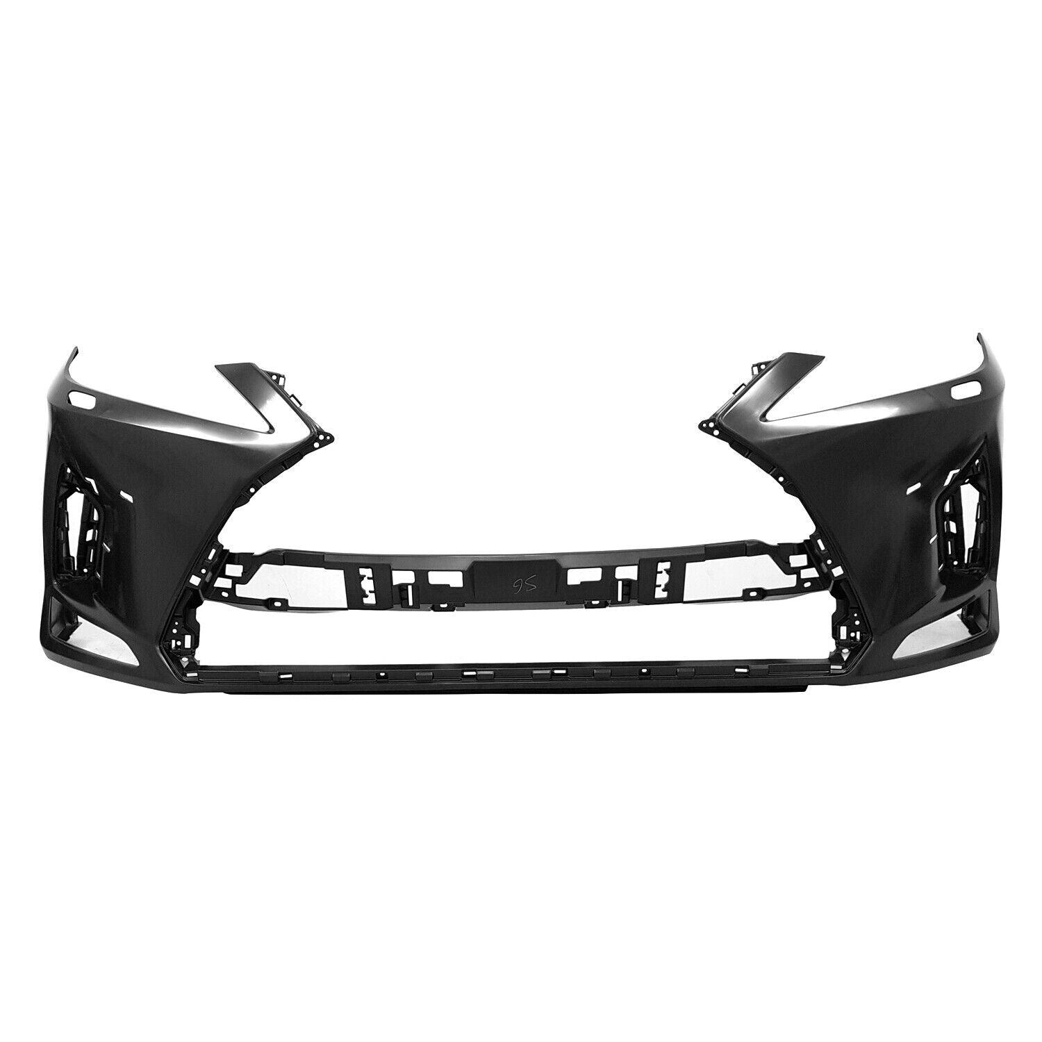 2020-2022 Lexus RX350 Front Bumper Primed With Washer/F-Sport Without Sensor , LX1000383. Factory-style replacement part.