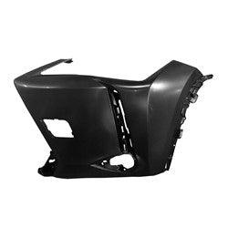 2019-2023 Lexus UX250H Bumper Front Driver Side Primed Without Washer/Sensor/F-Sport , LX1016102. Side view of the replacement part.