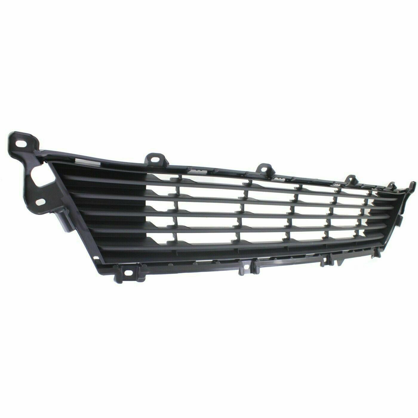 2013-2015 Lexus ES350 Grille Lower Matte-Dark Gray (Without Hyb) , LX1036110. Installed view for reference.