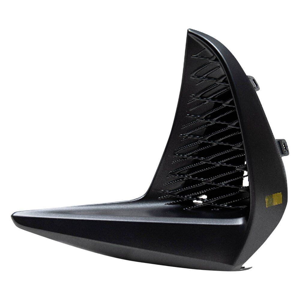 2020 Lexus IS350 Sedan Grille Front Driver Side Lower Black With Silver Trim Black Line Edition , LX1038144. Side view of the replacement part.