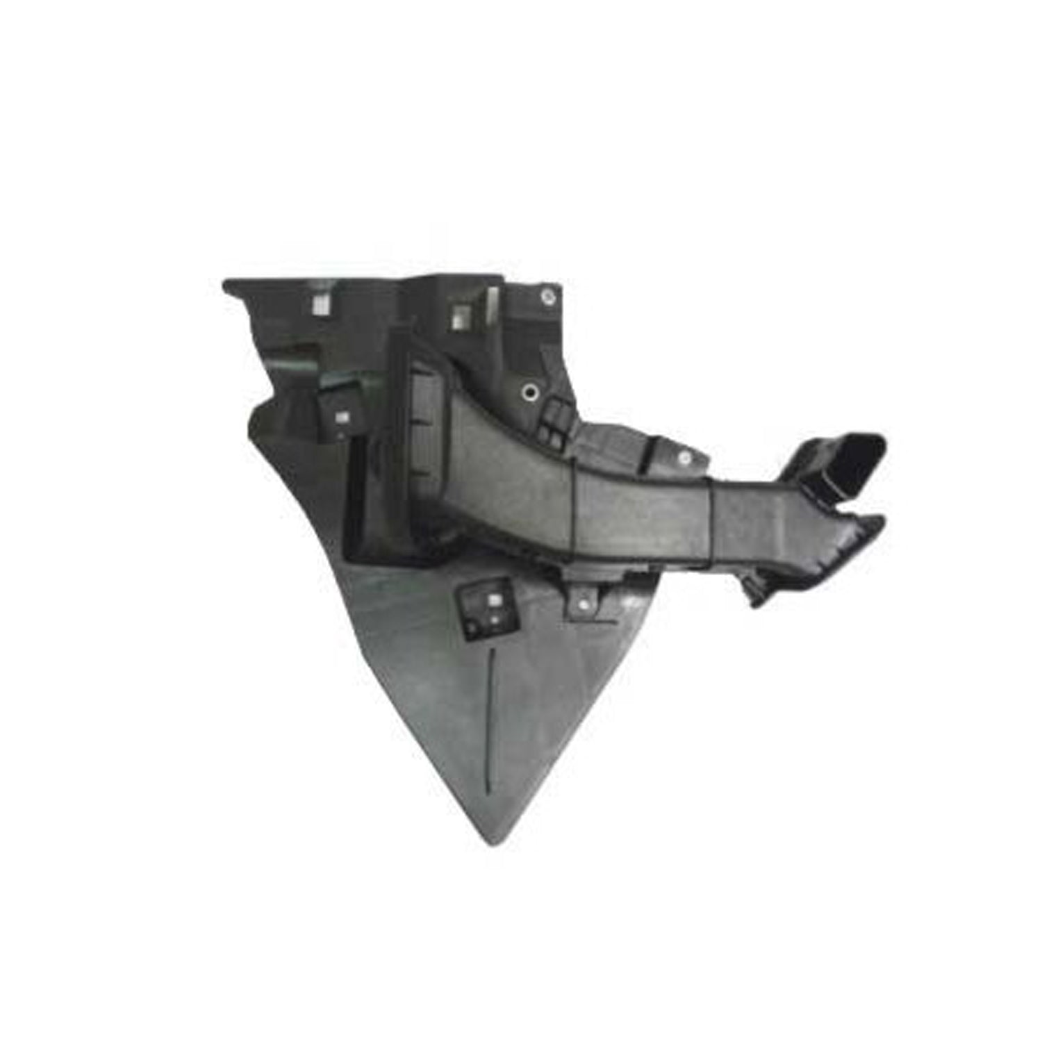 2017 Lexus IS200T Bumper Air Duct Driver Side (Behind Bumper) , LX1038146. Angle view for visual reference.