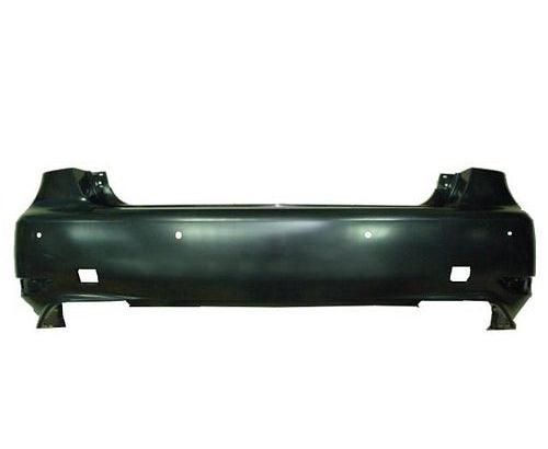 2013-2017 Lexus LS460 Rear Bumper Primed With Sensor Hole , LX1100167. Designed for OEM alignment.