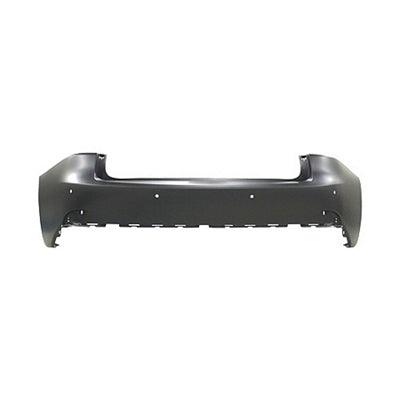 2014-2016 Lexus IS350 Sedan Rear Bumper Primed With Sensor Hole , LX1100169. Exact fit for vehicle restoration.