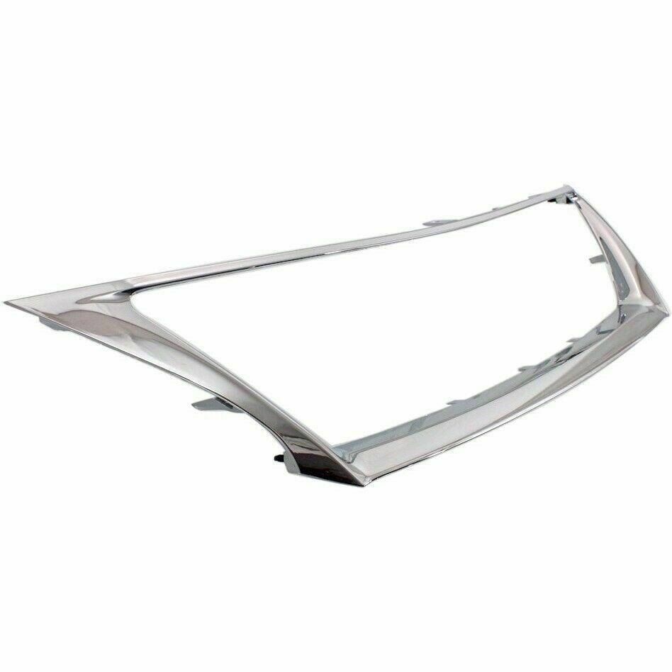 2009-2010 Lexus IS350 Sedan Grille Moulding Chrome , LX1210105. Factory-style replacement part.