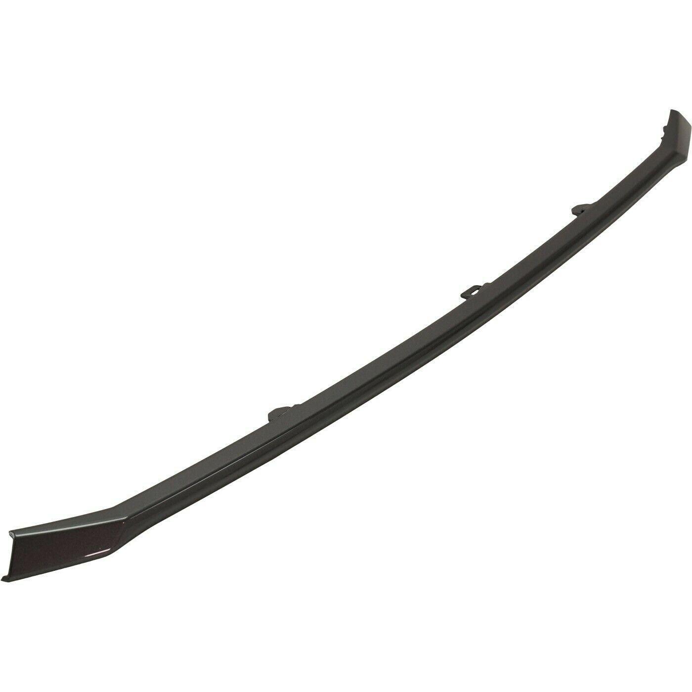 2017 Lexus IS200T Grille Moulding Upper Ptd Silver Gray Without F-Sport , LX1210116. OEM-style replacement.