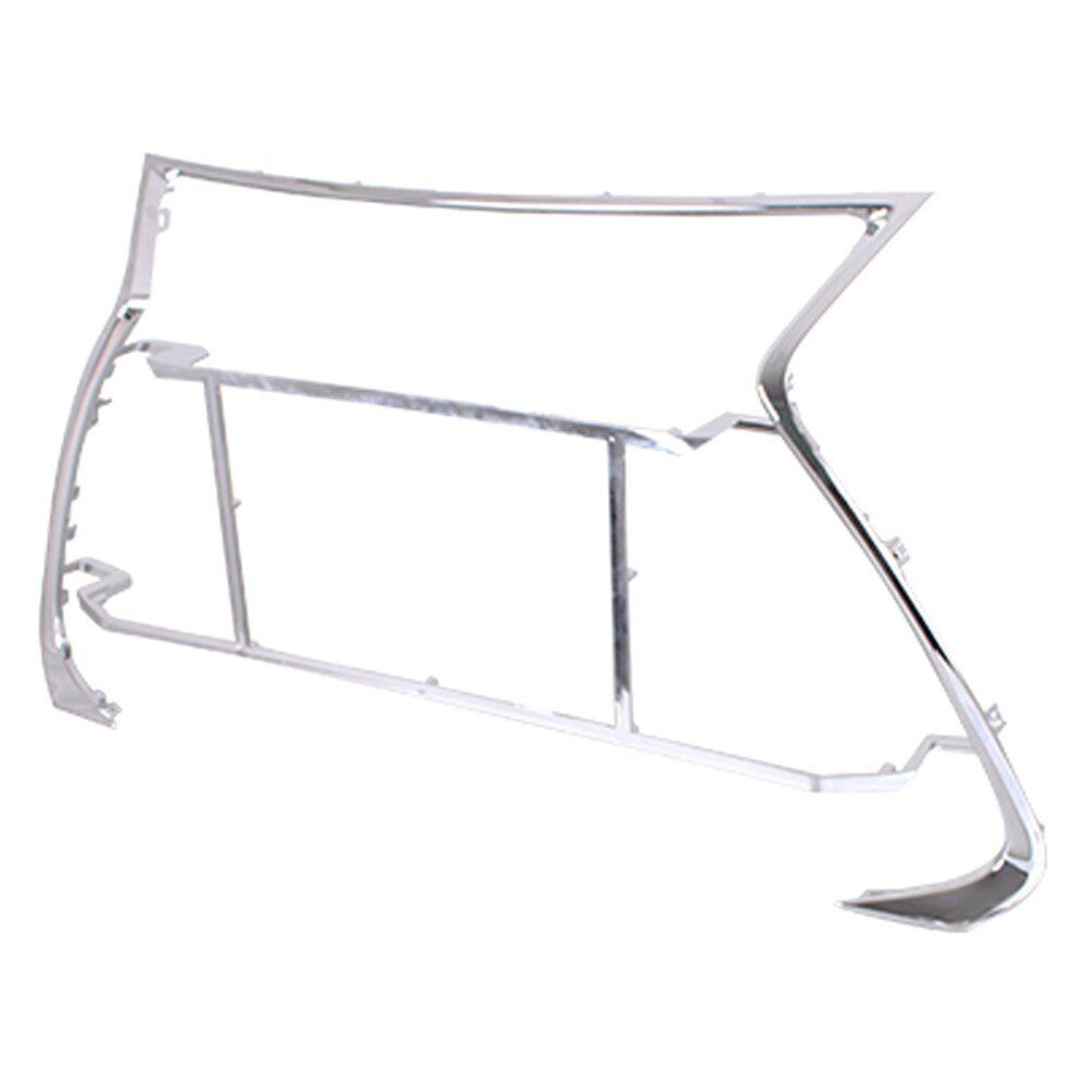 2018-2020 Lexus IS300 Grille Molding Outer Chrome , LX1210121. Angle view for visual reference.