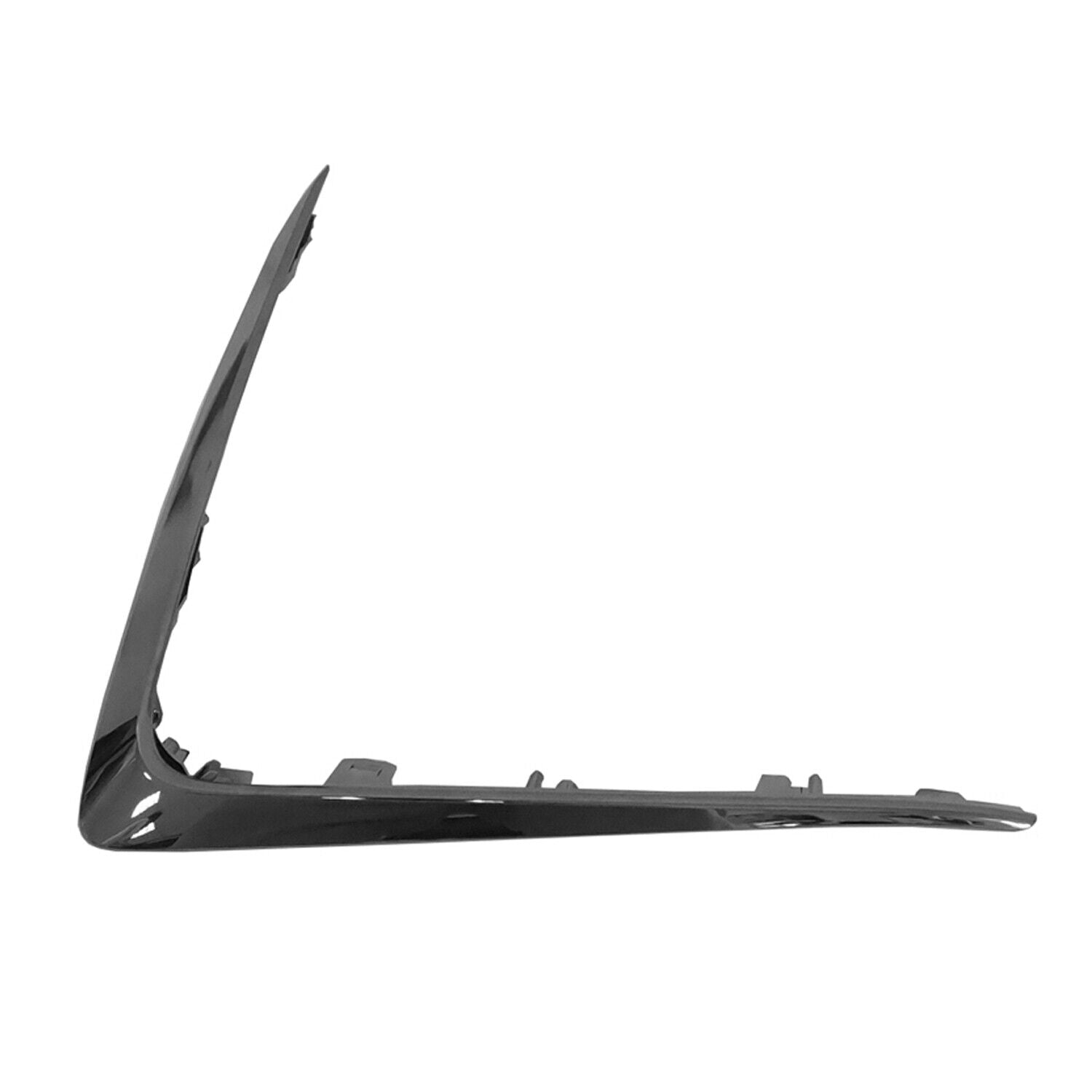 2021 Lexus ES250 Grille Molding Driver Side Smoked Chrome With F-Sprt , LX1212107. Factory-style replacement part.