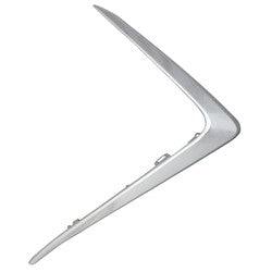 2019-2023 Lexus ES350 Grille Moulding Passenger Side Chrome Without F-Sport , LX1213106. Precision fitment for collision repair.