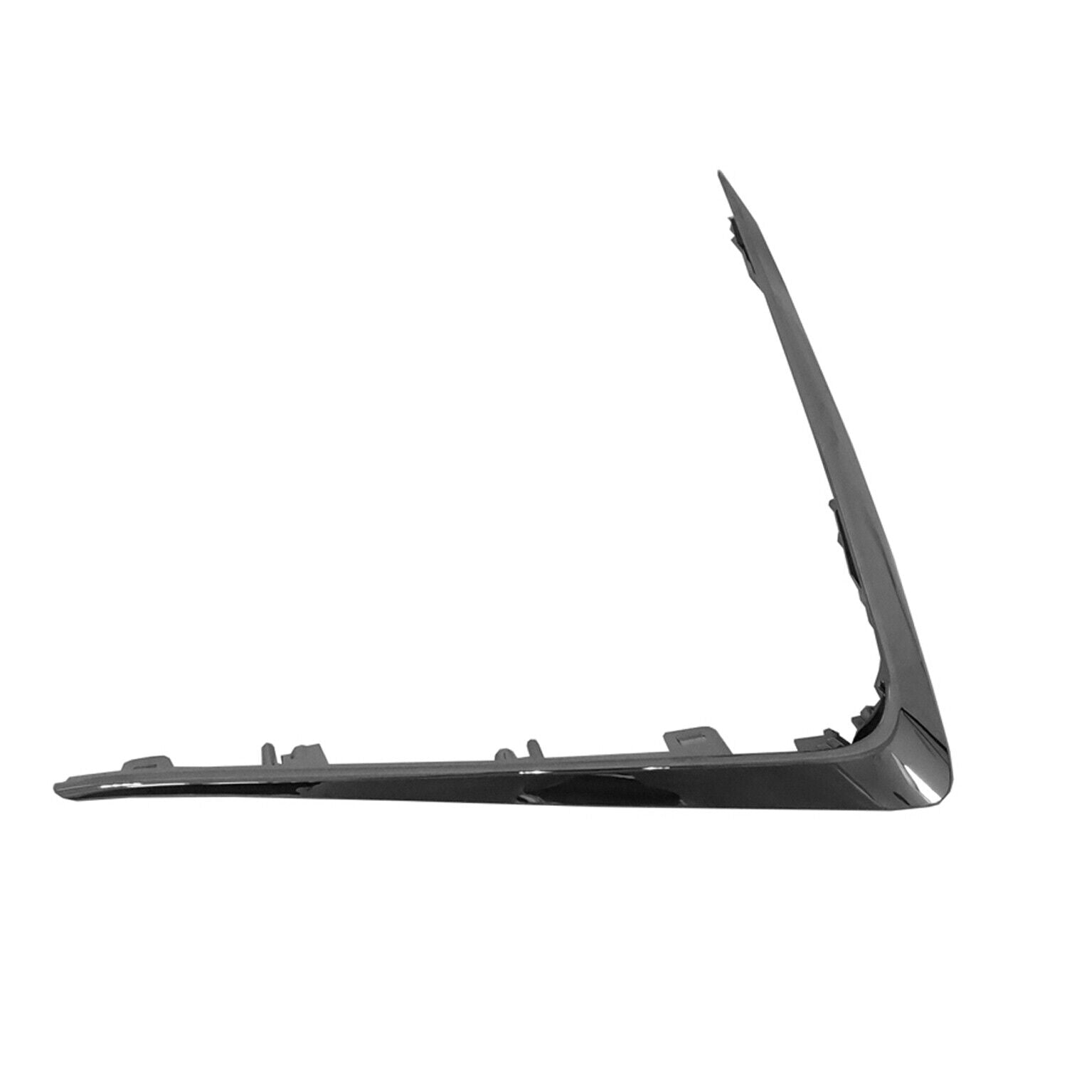 2019-2021 Lexus ES350 Grille Molding Passenger Side Smoked Chrome With F-Sprt , LX1213107. Professional-grade auto body part.