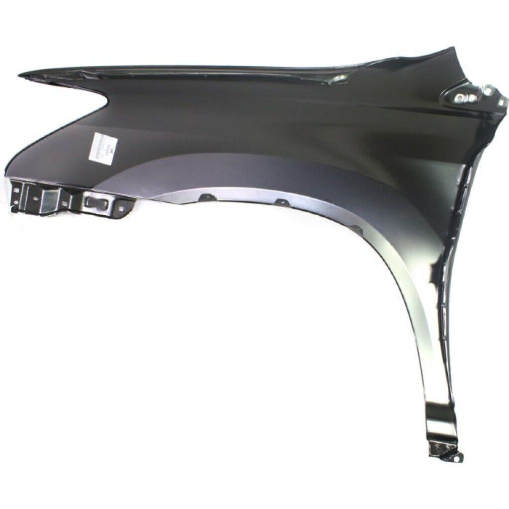 2007-2009 Lexus RX350 Front Passenger Side Fender , LX1241110. Side view of the replacement part.