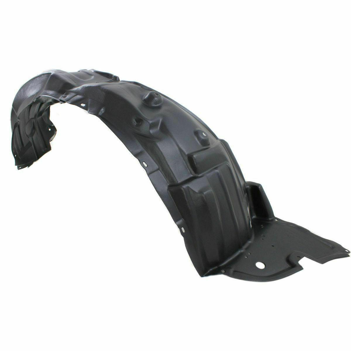 2011-2013 Lexus IS250 Sedan Fender Liner Front Passenger Side , LX1249116. Side view of the replacement part.