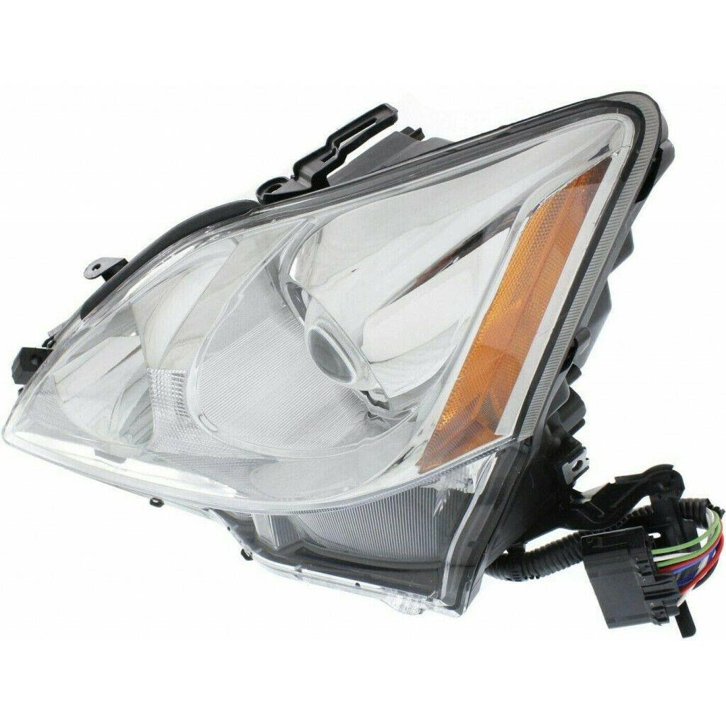 2006-2008 Lexus IS350 Sedan Head Lamp Driver Side Halogen Without Auto Leveling , LX2502132. Tested for reliable performance.