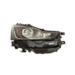 2017 Lexus IS200T Head Lamp Passenger Side Led Without Adaptive Front Suspension , LX2503170. OEM-style replacement.