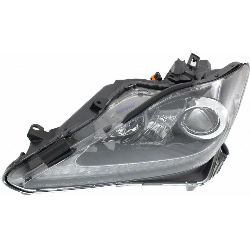 2011 Lexus IS250 Sedan Head Lamp Driver Side Hid Type , LX2518133. Factory-style replacement part.