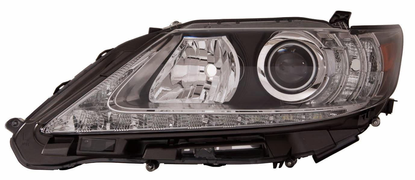 2013-2015 Lexus ES350 Head Lamp Driver Side Halogen Projector , LX2518139. High-strength and long-lasting.