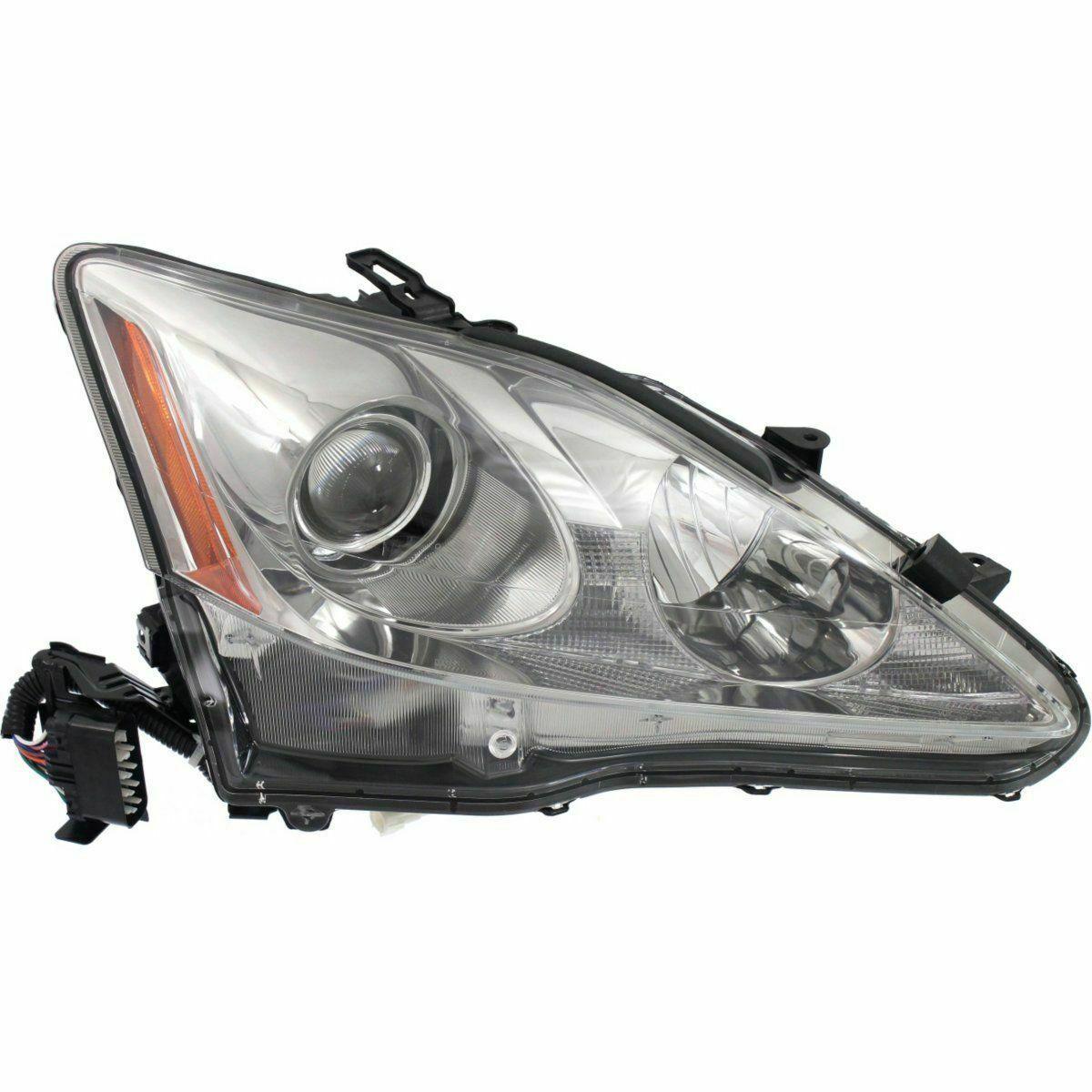 2009-2010 Lexus IS250 Sedan Head Lamp Passenger Side Hid With Afs Adaptive , LX2519124. Direct fit for easy installation.