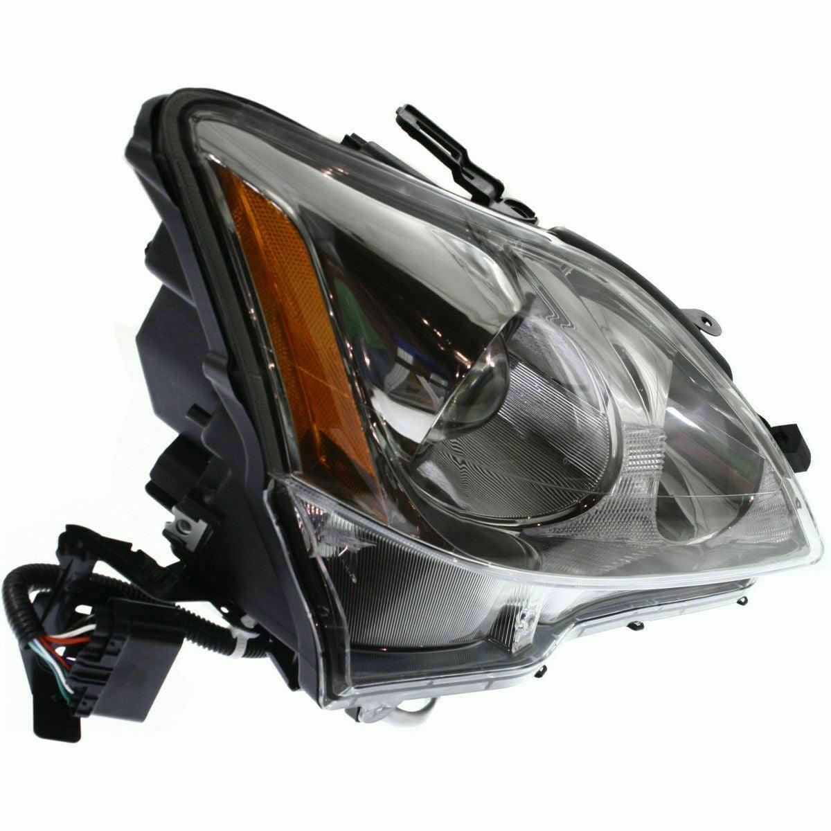 2009-2010 Lexus IS350 Sedan Head Lamp Passenger Side Halogen Without Auto Leveling , LX2519125. Installed view for reference.