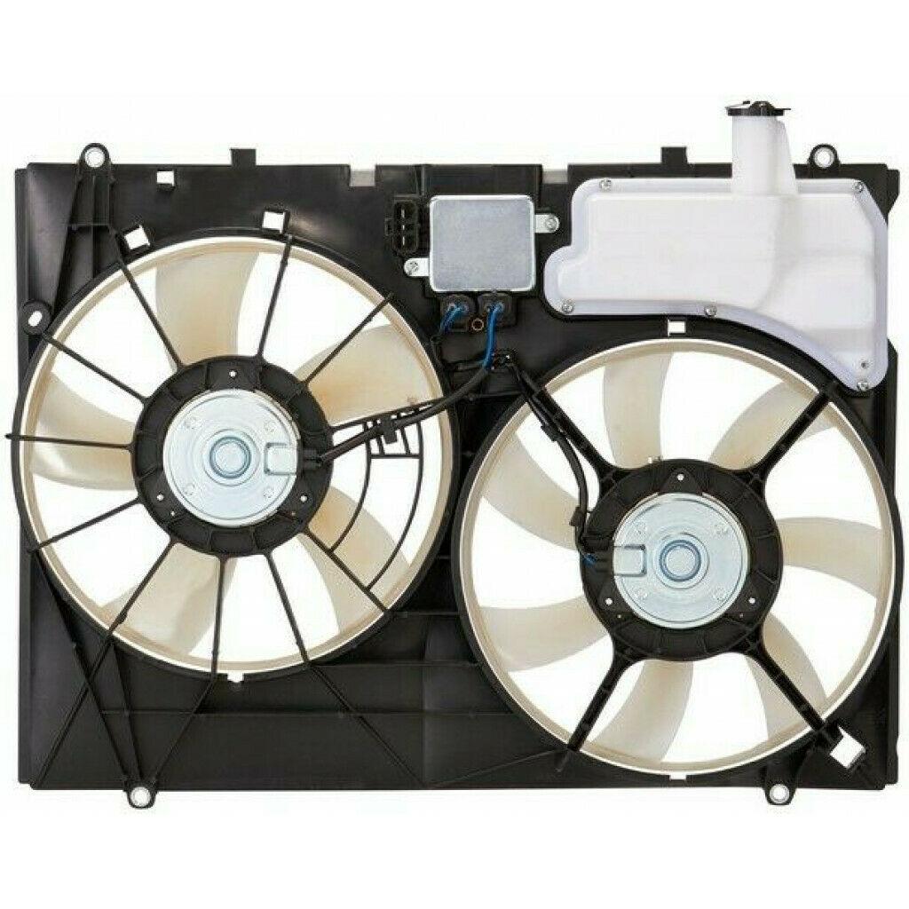 2007-2009 Lexus RX350 Cooling Fan Assy , LX3115114. Installed view for reference.
