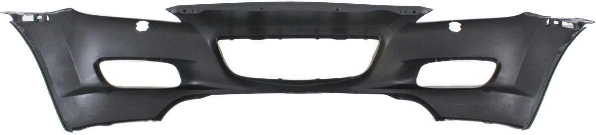 2004-2008 Mazda RX8 Front Bumper With H/Lp Wash Hole Primed , MA1000191. High-strength and long-lasting.