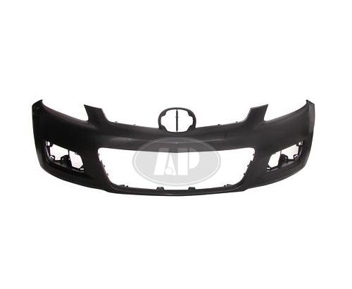 2007-2009 Mazda CX7 Front Bumper Primed , MA1000211. Designed for OEM alignment.